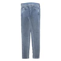 LEVI'S 519 Jeans Mens Blue Slim Skinny Acid Wash W30 L34