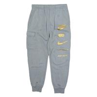 NIKE Mens Joggers Green Tapered S W26 L26