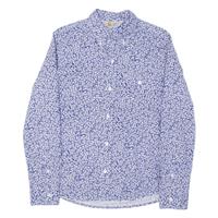 CARHARTT Mens Shirt Blue Floral Long Sleeve S - S Regular
