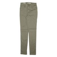LEVI'S 721 High Rise Big E Womens Trousers Green Slim Skinny W24 L30