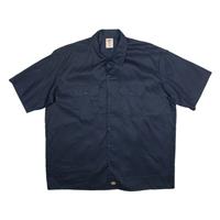 DICKIES Flex Mens Worker Shirt Blue 2XL - 2XL Regular