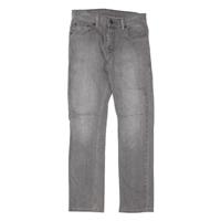 LEVI'S 511 Jeans Boys Grey Skinny Straight Stone Wash W27 L27