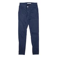 LEVI'S 710 Chino Womens Trousers Blue Slim Skinny W24 L28