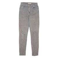 LEVI'S 721 High Rise Womens Jeans Grey Regular Skinny W25 L30