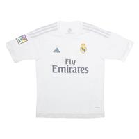 ADIDAS Real Madrid CF Mens Football Shirt T-Shirt White M - M Regular