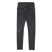 LEVI'S 519 Hi-Ball Mens Jeans Black Slim Skinny W28 L29