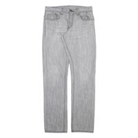LEVI'S 511 Jeans Mens Grey Skinny Straight Stone Wash W32 L34