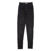 LEVI'S Mile High BIG E Womens Jeans Black Slim Skinny W22 L30
