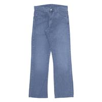 LEVI'S Mens Corduroy Trousers Blue Slim Flared W27 L30