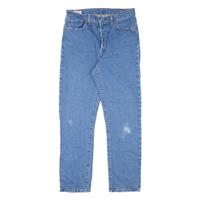 LEVI'S 501 BIG E Jeans Womens Blue Regular Straight W29 L28