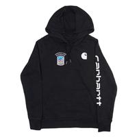 CARHARTT Mens Black Hoodie USA XS - XS Regular