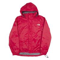 THE NORTH FACE Mesh Lined Mens Jacket Red Nylon Hooded M - M Regular