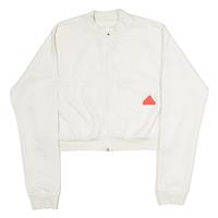 ADIDAS Womens Track Jacket White L - L Regular