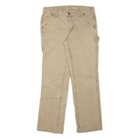 CARHARTT Carpenter Workwear Womens Jeans Beige Regular Straight W29 L28