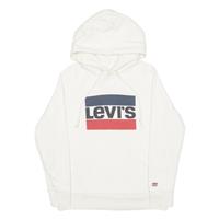 LEVI'S Mens Cream Hoodie S - S Regular