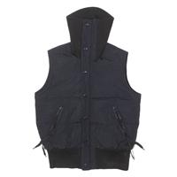 LEVI'S Red Tab Funnel Neck Mens Puffer Gilet Black XS - XS Regular
