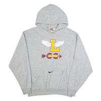 NIKE Lakeside Mens Grey Hoodie USA M - M Regular