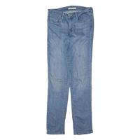 LEVI'S Mid Rise Womens Jeans Blue Slim Skinny Stone Wash W28 L32