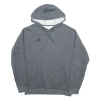 ADIDAS Mens Grey Hoodie M - M Regular