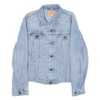 LEVI'S Girls Denim Jacket Blue M - M Regular