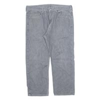 LEVI'S 505 Jeans Mens Grey Regular Straight W36 L25