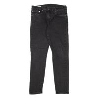 LEVI'S 512 BIG E Jeans Mens Black Slim Tapered W29 L27