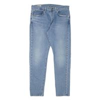 LEVI'S 512 BIG E Jeans Mens Blue Slim Tapered Stone Wash W33 L32