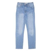 LEVI'S Ribcage Girls Jeans Blue Slim Straight Stone Wash W25 L27