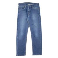 LEVI'S 505 Jeans Mens Blue Regular Straight Stone Wash W33 L30