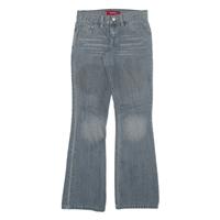LEVI'S 518 Girls Jeans Blue Slim Bootcut W28 L32