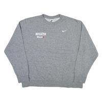 NIKE Sanford Sports Mens Sweatshirt Grey USA XL - XL Regular