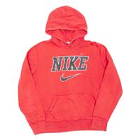 NIKE Mens Red Hoodie L - L Regular