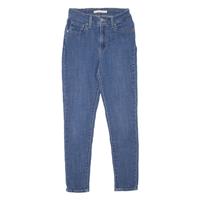 LEVI'S 721 High Rise Womens Jeans Blue Slim Skinny W23 L25