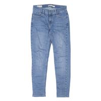 LEVI'S 710 BIG E Womens Jeans Blue Slim Skinny Stone Wash W26 L25