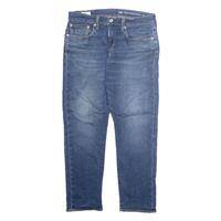 LEVI'S 502 Jeans BIG E Mens Blue Regular Tapered Stone Wash W30 L28
