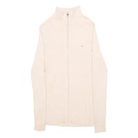 TOMMY HILFIGER Womens Jumper Beige Tight Knit M - M Regular