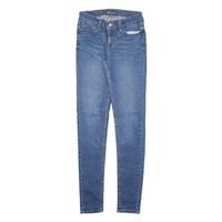 LEVI'S Womens Jeans Blue Slim Skinny W24 L32