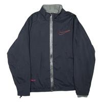 NIKE Mens Jacket Black Nylon L - L Regular