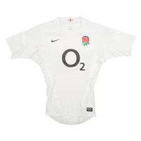 NIKE England Rugby Womens Jersey White S - S Regular