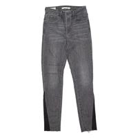 LEVI'S 721 High Rise BIG E Womens Jeans Grey Slim Skinny W24 L27