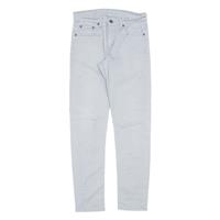 LEVI'S 512 Mens Trousers Grey Regular Tapered W28 L29