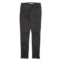LEVI'S 711 Distressed Womens Jeans Grey Slim Skinny W27 L30