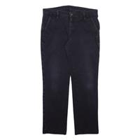 LEVI'S Mens Trousers Grey Regular Straight W34 L29