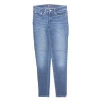 LEVI'S 535 Legging Womens Jeans Blue Slim Skinny Stone Wash W26 L29