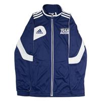 ADIDAS UC Davis Athletics Team Aggie Mens Track Jacket Blue USA Colourblock M - M Regular