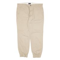 LEVI'S Mens Trousers Beige Regular Tapered W34 L26