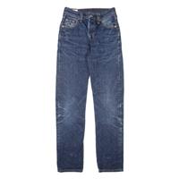 LEVI'S 501 BIG E Jeans Womens Blue Regular Straight Stone Wash W23 L30