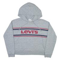 LEVI'S Womens Grey Hoodie M - M Regular