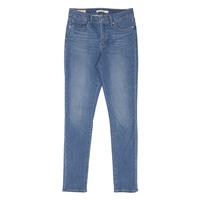 LEVI'S 311 Shaping BIG E Womens Jeans Blue Slim Skinny Stone Wash W27 L30