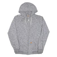 CARHARTT Mens Grey Hoodie Full Zip M - M Regular